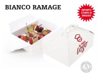 SCATOLE PORTA PASTE PERSONALIZZATE BIANCO RAMAGE